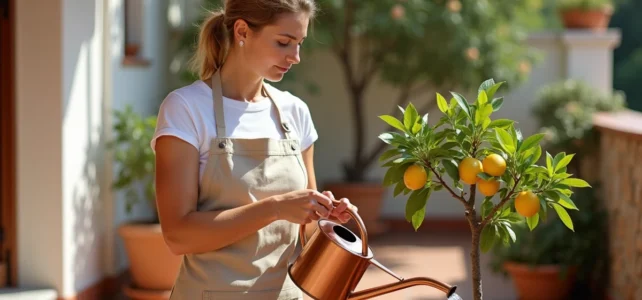 Arrosage du citronnier en pot en été : conseils et pièges à éviter Arrosage du citronnier en pot en été : conseils et pièges à éviter